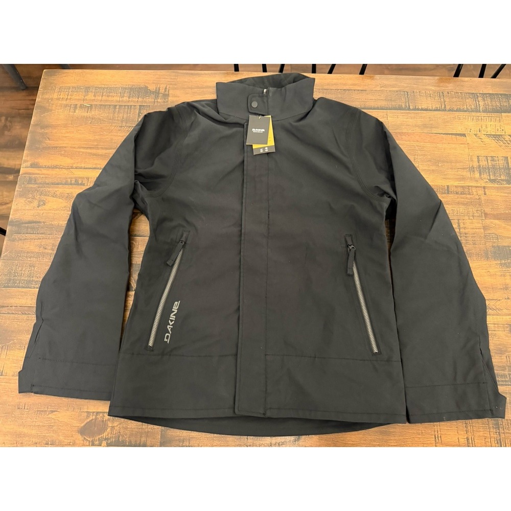 Dakine Canvas Black Jacket Mens A-1 10K Unisex Medium Waterproof Ski Snowboard